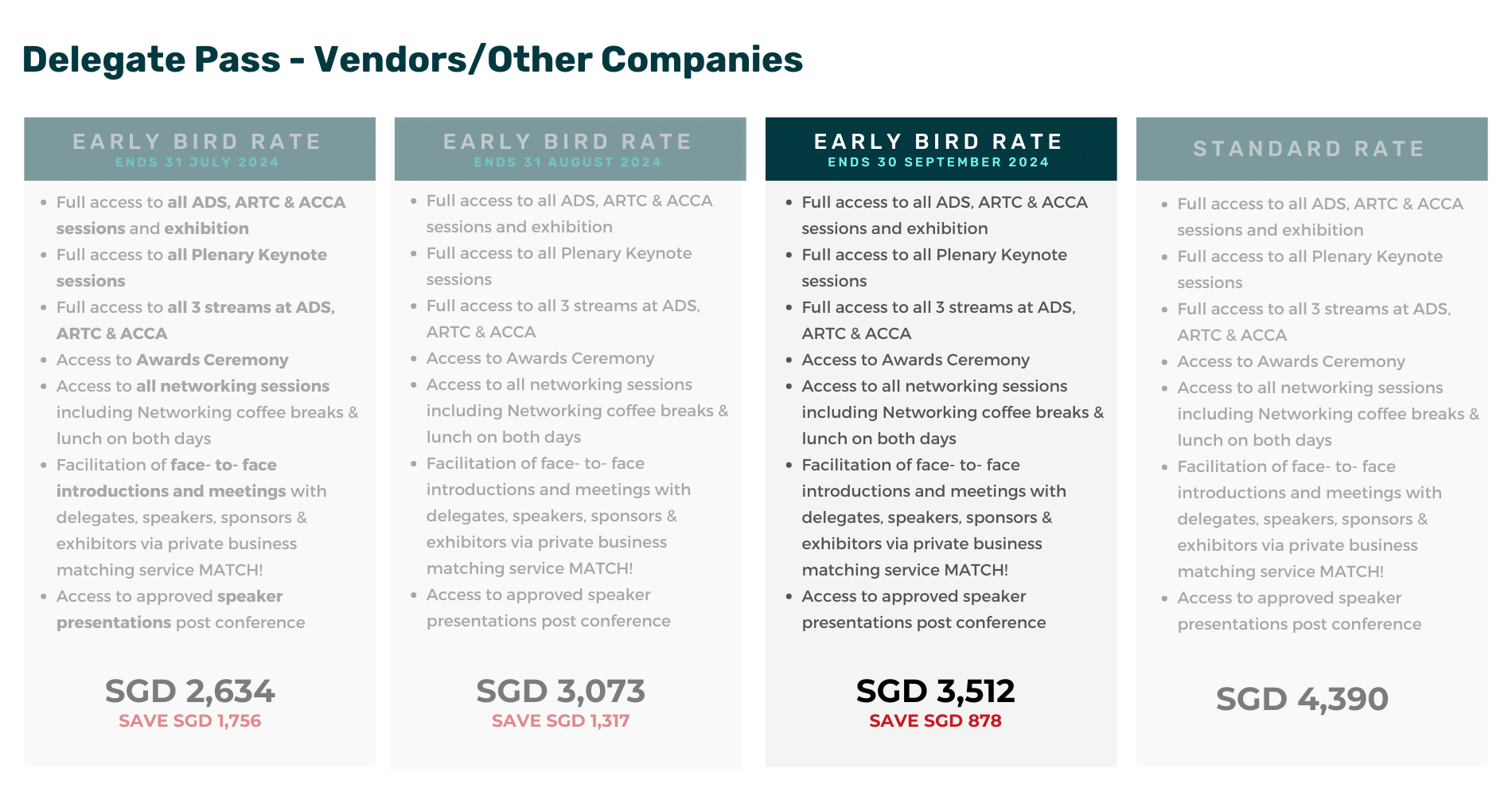 Delegate Pass - Vendors_Other Companies-20%